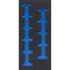 Insert de Servante d Atelier 1/3 Vide - 19,1x3,9x41,3 cm - Compatible Servante 4058 - Organisation et Gain de Place - BGS