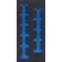 Insert de Servante d Atelier 1/3 Vide - 19,1x3,9x41,3 cm - Compatible Servante 4058 - Organisation et Gain de Place - BGS