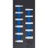 Insert de Servante d Atelier 1/3 - Douilles Six Pans Longues 8-19 mm - 11 pcs - Précision et Polyvalence - D-Work