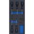 Insert de Servante d Atelier 1/3 - 5 pcs Tournevis Profil T (Torx) - Organisation et Accessibilité Optimales - D-Work