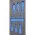 Insert de Servante d Atelier 1/3 - 6 pcs Tournevis Profil T (Torx) - Organisation et Accessibilité Optimales - D-Work