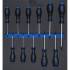 Insert de Servante d Atelier 11 pcs - Tournevis Profil T Torx T6-T40 - Organisation et Accessibilité Optimale - D-Work