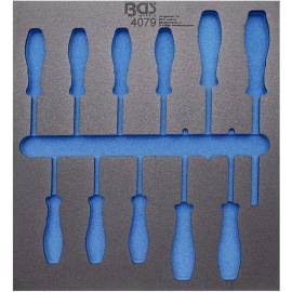 Insert de Servante d Atelier 2/3 Vide - 37,9 x 4,2 x 41,3 cm - Compatible Servante 4079 - Organisation et Praticité - D-Work