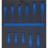 Insert de Servante d Atelier 2/3 Vide - Dimensions 37,9x4,2x41,3 cm - Compatible Servante 4079 - Organisation et Praticité - BGS