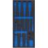 Insert de Servante d Atelier 1/3 Vide - 205x60x431 mm - Compatible Art. 4081 - Organisation et Praticité - BGS