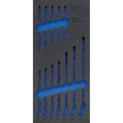 Insert de Servante d Atelier 1/3 Vide - 19,8x4,5x40,8 cm - Compatible Servante 4082 - Organisation Optimale - BGS