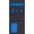 Insert de Servante d Atelier 1/3 Vide - 19x4x40,6 cm - Compatible Art. 4084 - Organisation et Praticité - BGS