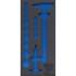 Insert de Servante d Atelier 1/3 Vide - 19x4x40,6 cm - Compatible Art. 4084 - Organisation et Praticité - BGS