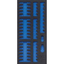 Insert de Servante d Atelier 1/3 Vide - 19,3x3,5x40,7 cm - Polypropylène Résistant - Organisation et Gain de Place - BGS