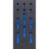 Insert de Servante d Atelier 1/3 Vide - 222x56x424 mm - Compatible Art. 4092 - Organisation et Praticité - BGS