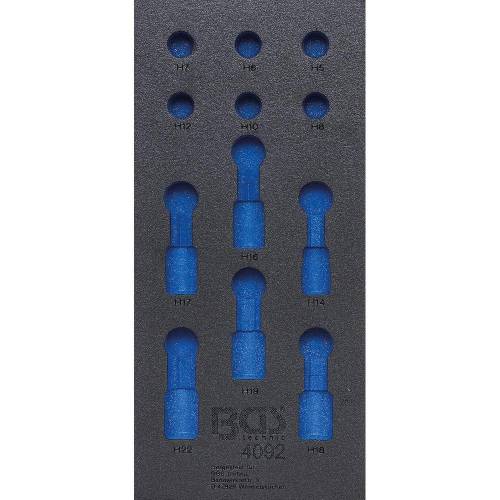 Insert de Servante d Atelier 1/3 Vide - 222x56x424 mm - Compatible Art. 4092 - Organisation et Praticité - BGS