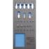 Insert de Servante d Atelier 1/3 - Assortiment 27 Pièces Embouts et Douilles - Polyvalent et Pratique - BGS
