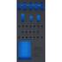 Insert de Servante d Atelier 1/3 Vide - 19 x 3x40,5 cm - Compatible Art. 4097 - Organisation et Praticité - D-Work