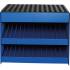 Présentoir de Vente Vide - 35,3 x 11 x 43,6 cm - Résistant et Pratique, Acier, Pro - D-Work