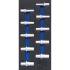 Insert de Servante d Atelier 1/3 - 10 Douilles Longues 12,5 mm (1/2 ) Six Pans - Acier Résistant - Organisation et Accessi - BGS