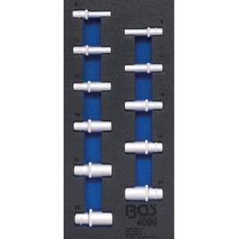 Insert de Servante d Atelier 1/3 - 11 pcs Douilles Longues 10 mm (3/8) Six Pans - Organisation et Accessibilité - D-Work