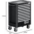 Servante d Atelier 11 Tiroirs - 52x98x76 cm - Acier Robuste, Vide - Organisation et Mobilité - BGS