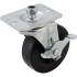 Roulette de Direction pour Servante d Atelier - 106x86x151 mm - Acier et Caoutchouc - Maniabilité et Robustesse - BGS