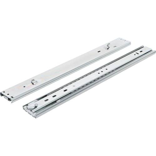 Rails de Tiroir pour Servante d Atelier - 2 pcs 40,2 x 5,2 x 4,2 cm - Acier Robuste - Glisse Fluide et Résistance - D-Work