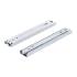 Rails de Tiroir pour Servante d Atelier - 2 pcs 40,2 x 5,2 x 4,2 cm - Acier Robuste - Glisse Fluide et Résistance - D-Work