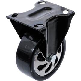 Roue Fixe avec Plaque de Montage - 127 x 105 x 169 mm - Compatible Art. 4107, 4204, 4205, 4206, 4199 - Robustesse e - D-Work