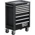 Servante d Atelier 8 Tiroirs - 512 x 1000 x 760 mm - Acier Robuste, Vide - Organisation et Mobilité Optimales - D-Work