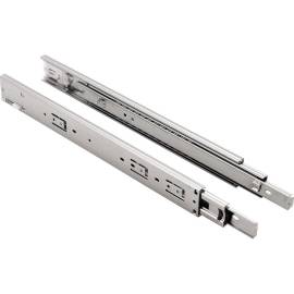 Guides de Tiroirs pour Servante d Atelier - 2 Pièces 55x42x401 mm - Acier Robuste - Glisse Fluide et Durable - BGS