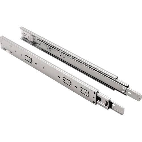 Guides de Tiroirs pour Servante d Atelier - 2 Pièces 55x42x401 mm - Acier Robuste - Glisse Fluide et Durable - BGS