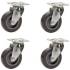 Roulette de Direction pour Servante d Atelier - Dimensions 22,5x11,4x23,2 cm - Poids 1,228 kg - Qualité Professionnelle - BGS