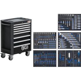 Servante d Atelier Profil Standard 8 Tiroirs - 234 Outils Complets - Organisation et Efficacité en Atelier - D-Work