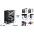 Servante d Atelier Profil Standard 8 Tiroirs - 234 Outils Complets - Organisation et Efficacité en Atelier - BGS