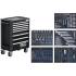 Servante d Atelier Profil Standard 8 Tiroirs - 234 Outils Complets - Organisation et Efficacité en Atelier - BGS