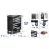 Servante d Atelier Profil Exclusive 8 Tiroirs - 259 Outils Complets - Organisation et Efficacité Professionnelle - BGS