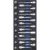 Insert de Servante d Atelier 1/3 - Jeu de 25 Douilles et Embouts 12,5 mm (1/2 ) Profil Cannelé - Organisation et Accessibi - BGS