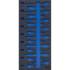 Insert de Servante d Atelier 1/3 Vide - Dimensions 19,1x3,7x40,1 cm - Compatible Servante 4116 - Organisation et Gain de P - BGS
