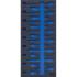 Insert de Servante d Atelier 1/3 Vide - Dimensions 20,4x8,7x43,7 cm - Compatible Servante 4117 - Organisation Optimale - BGS