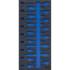 Insert de Servante d Atelier 1/3 Vide - 20,4 x 8,7 x 43,7 cm - Compatible Servante 4117 - Organisation Optimale - D-Work