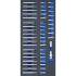 Insert de Servante d Atelier 1/3 Vide - 20,4 x 8,7 x 43,7 cm - Compatible Servante 4117 - Organisation Optimale - D-Work