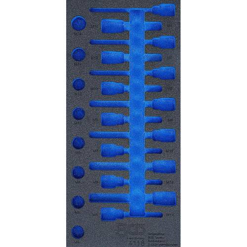 Insert de Servante d Atelier 1/3 Vide - Dimensions 19,8x4,3x40,5 cm - Compatible Art. 4118 - Organisation et Gain de Place - BGS