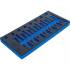 Insert de Servante d Atelier 1/3 Vide - 19,8 x 4,3 x 40,5 cm - Compatible Art. 4118 - Organisation et Gain de Place - D-Work