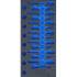 Insert de Servante d Atelier 1/3 Vide - Dimensions 19,8x4,3x40,5 cm - Compatible Art. 4118 - Organisation et Gain de Place - BGS