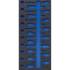 Insert de Servante d Atelier 1/3 Vide - 40 x 192 x 401 mm - Compatible Art. 4119 - Organisation Optimale - D-Work