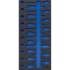 Insert de Servante d Atelier 1/3 Vide - 40 x 192 x 401 mm - Compatible Art. 4119 - Organisation Optimale - D-Work