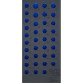 Insert de Servante d Atelier 1/3 Vide - Dimensions 19,3x40,8x3,7 cm - Compatible Servante 4120 - Organisation et Gain de P - BGS