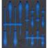 Insert de Servante d Atelier 2/3 Vide - Dimensions 38,5x41,5x4,5 cm - Compatible Art. 4122 - Organisation et Praticité - BGS