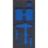 Insert de Servante d Atelier 1/3 Vide - 20,3x3,9x41,1 cm - Compatible Art. 4124 - Organisation et Praticité - BGS