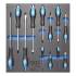 Insert de Servante d Atelier 2/3 - Jeu de 12 Tournevis - Organisation et Accessibilité Optimale - BGS