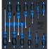 Insert de Servante d Atelier 2/3 - Jeu de 12 Tournevis - Organisation et Accessibilité Optimale - BGS