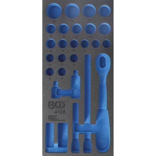 Insert de Servante d Atelier 1/3 Vide - 204 x 61 x 432 mm - Compatible Art. 4126 - Organisation et Rangement - D-Work
