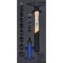 Insert de Servante d Atelier 1/3 - Jeu de 50 Douilles 6,3 mm (1/4 ) - - Organisation et Accessibilité Optimales - BGS